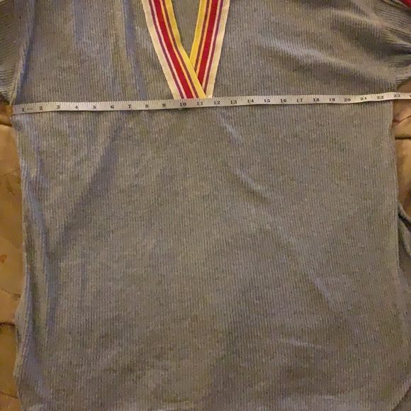 Free people feeling magical long sleeve top Gray small and medium - Picture 12 of 13